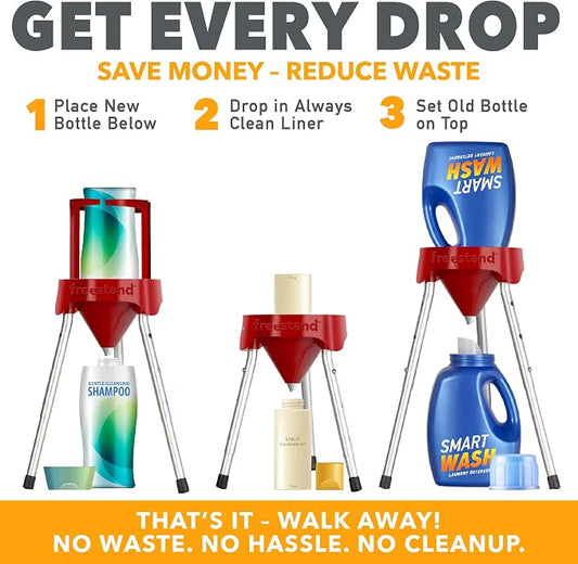 Freestand™ Bottle Emptying Kit – No More Wasted Product – Get Every Last Drop - Image 2