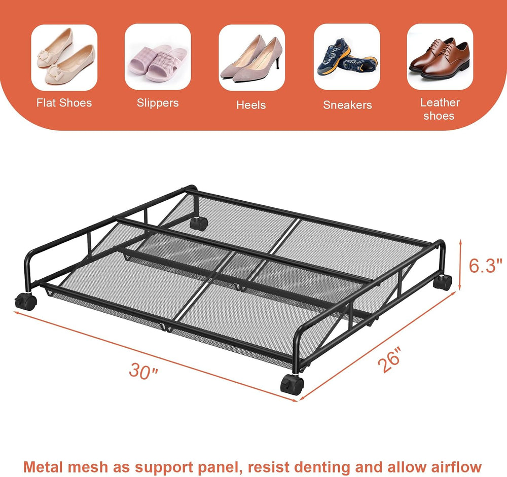 Under Bed Shoe Storage Organizer, Under Bed Storage Containers