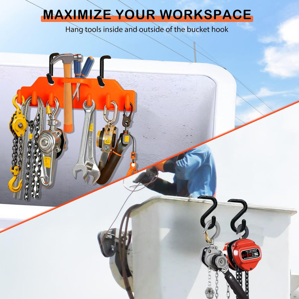 Lineman Tool Board, Bucket Truck Hook Organizer, Bucket Truck Accessories for...