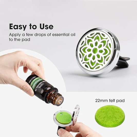 ttstar Car Diffuser Vent Clip - 30mm Aromatherapy Essential Oil - Image 2