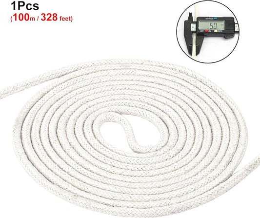 328 Feet Cotton Clothes line Rope-Premium Diameter 7/32 Inch Cotton Rope - Image 2