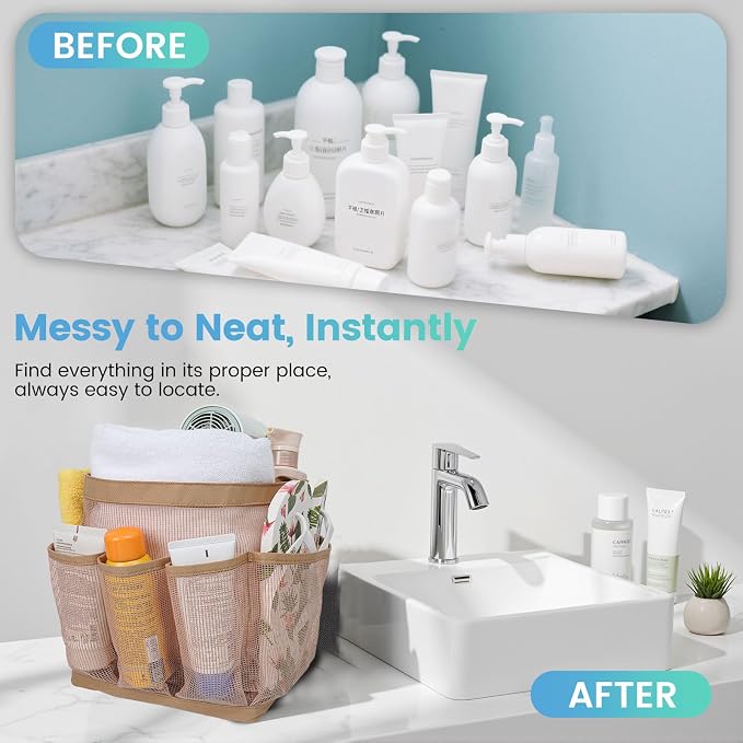 Shower Caddy for College Dorm Room Essentials for Girls - Image 7