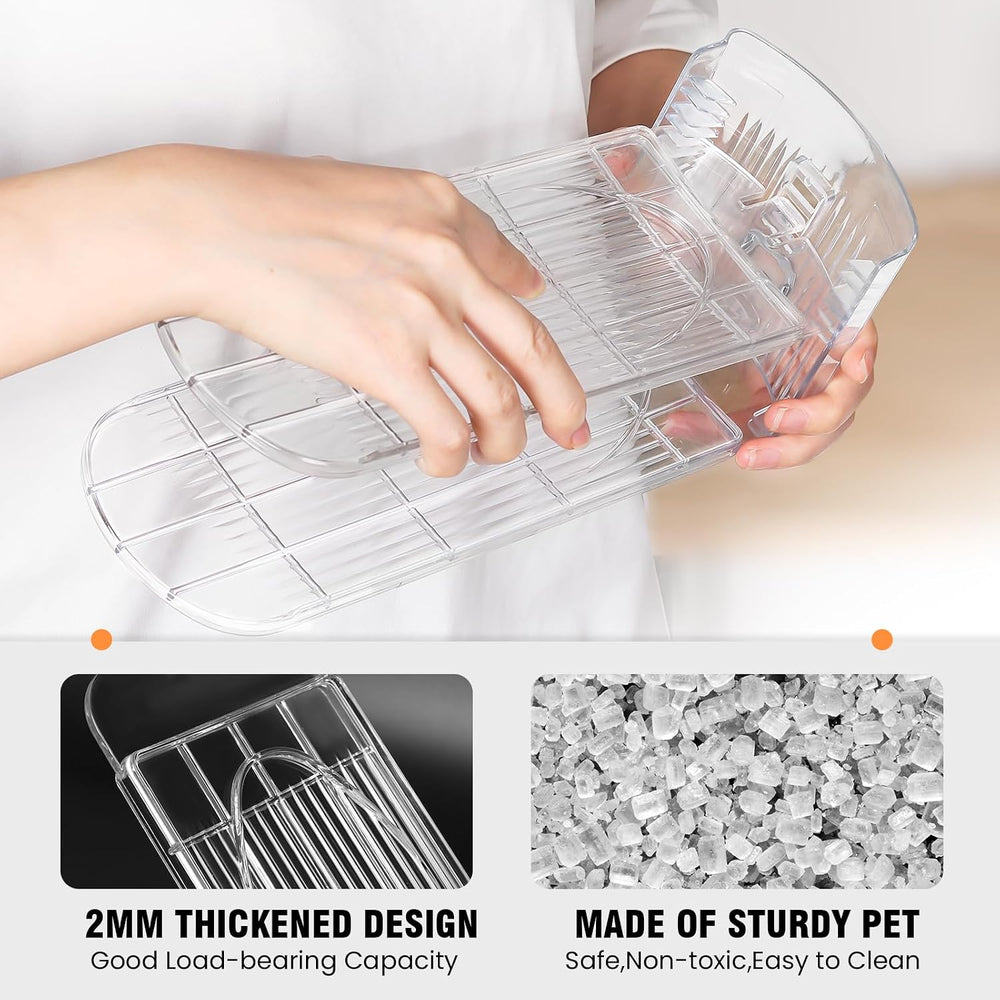 TOPNEW 20 Pack Shoe Slots Organizer Shoe Stacker Space Saver 50% (Clear)