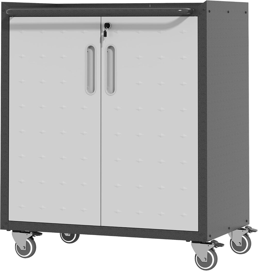 Metal Storage Cabinet for Garage, Tool Cabinet, Utility Cabinet