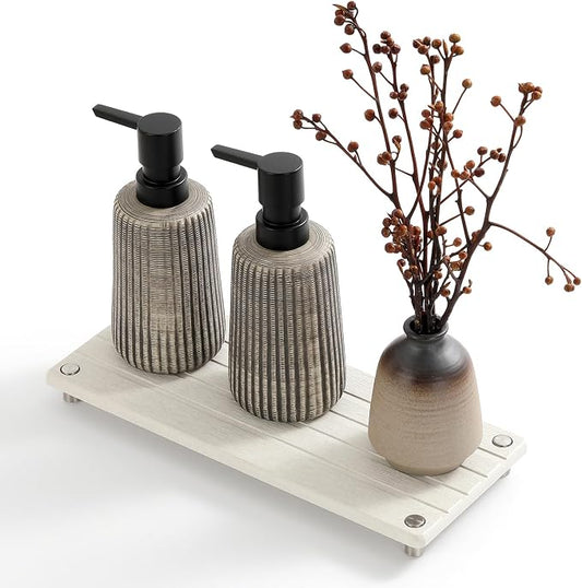 Instant Dry Sink Caddy Kitchen Sink Organizer, Quick Drying Stone Tray - Image 2