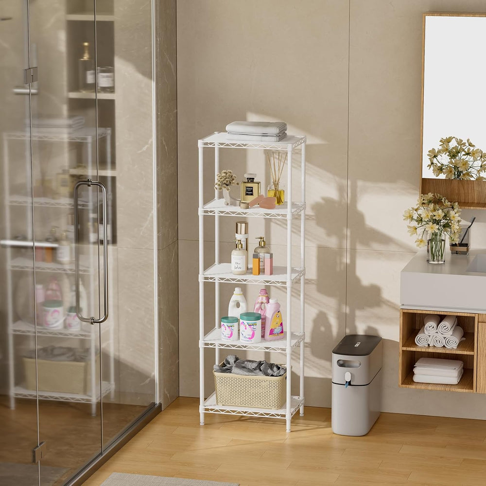 SINGAYE Metal Shelves Wire Shelving Storage Standing Adjustable Shelf Unit
