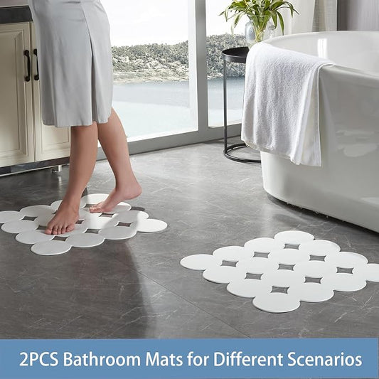 Square Shower Mat Nonslip - Image 2