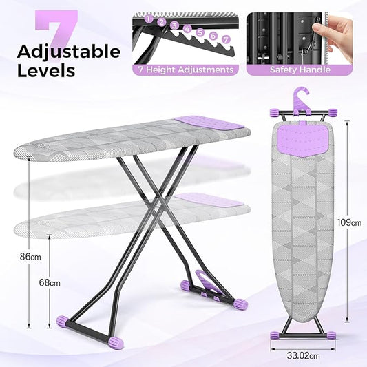 KINGBOARD Ironing Board, Compact Iron Board - Image 2