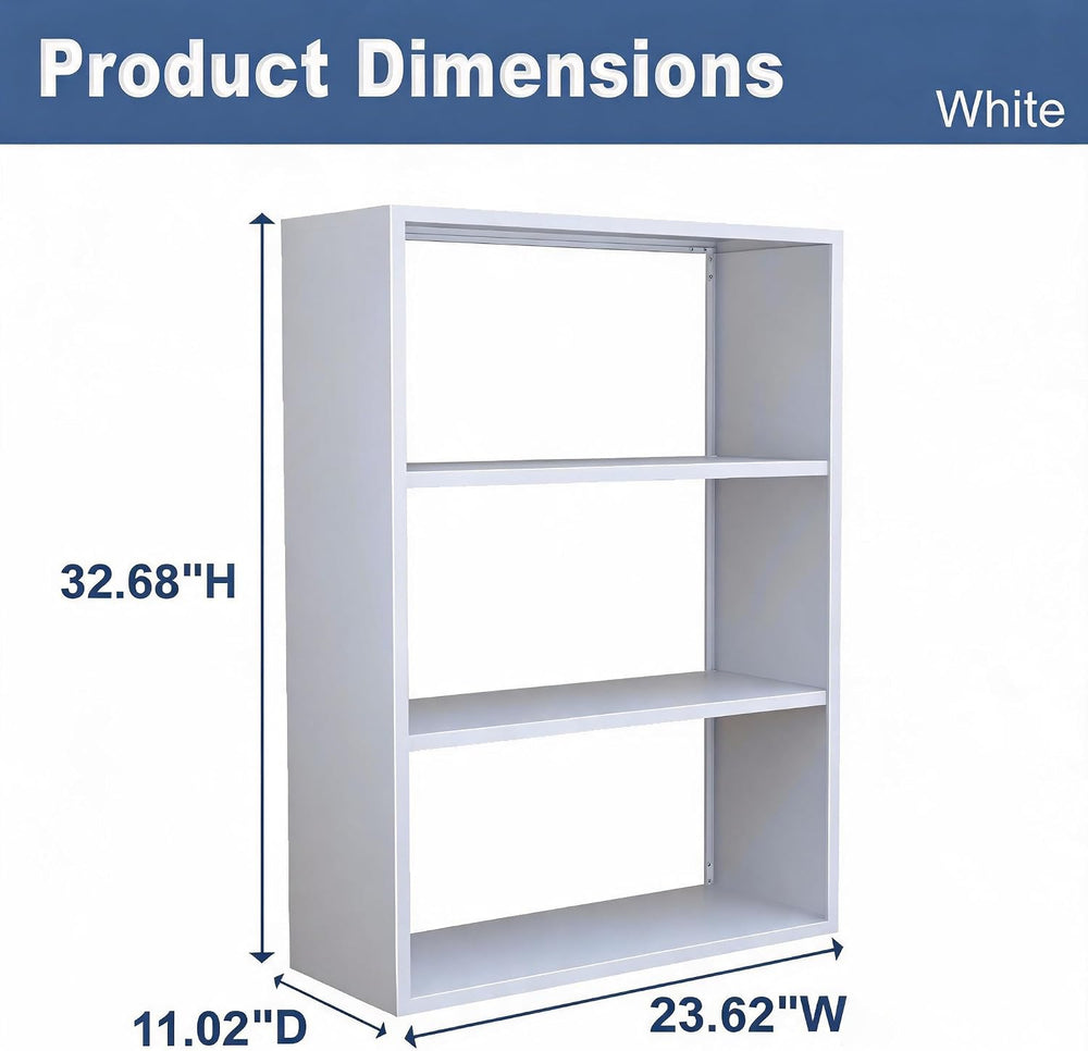 3-Tier Steel Storage Organizer with Corner Bumpers
