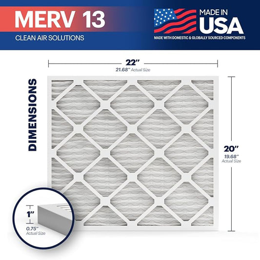 BNX TruFilter 20x22x1 Air Filter MERV 13 - Image 2