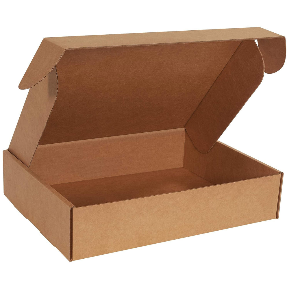 BOX USA Moving Boxes Large 18"L x 14"W x 4"H 25-Pack, Cardboar...