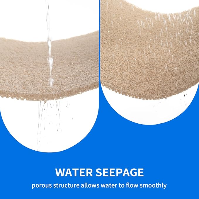 Non Slip Bathtub Mat, Foot Scrubber Anti Slip Fast Drying Shower Mat - Image 6