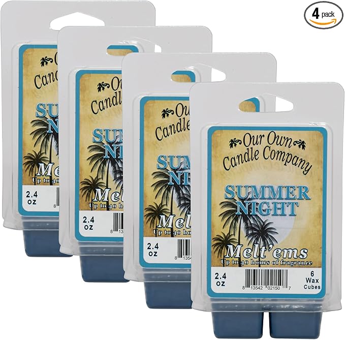 Our Own Candle Company Premium Wax Melt, Summer Night Scent, Handmade in The USA by OurOwnCandleCompanycandles