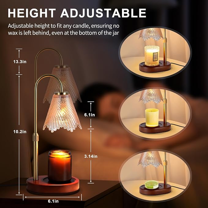 Candle Warmer lamp with Timer & Dimmer Birthday Gifts - Image 7