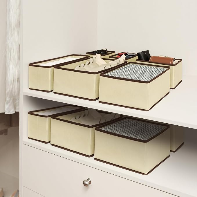 Cupic Cupid Drawer Organizer, Dresser Organizers, Foldabe Drawer Organizer - Image 7