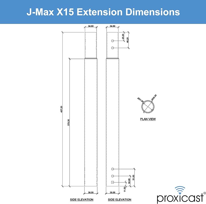 15 inch Stainless Steel Extension Pole - Image 7