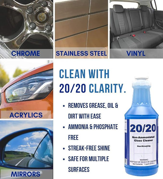 20-20 Non-Streaking, Non-Ammoniated Glass Cleaner - Image 2