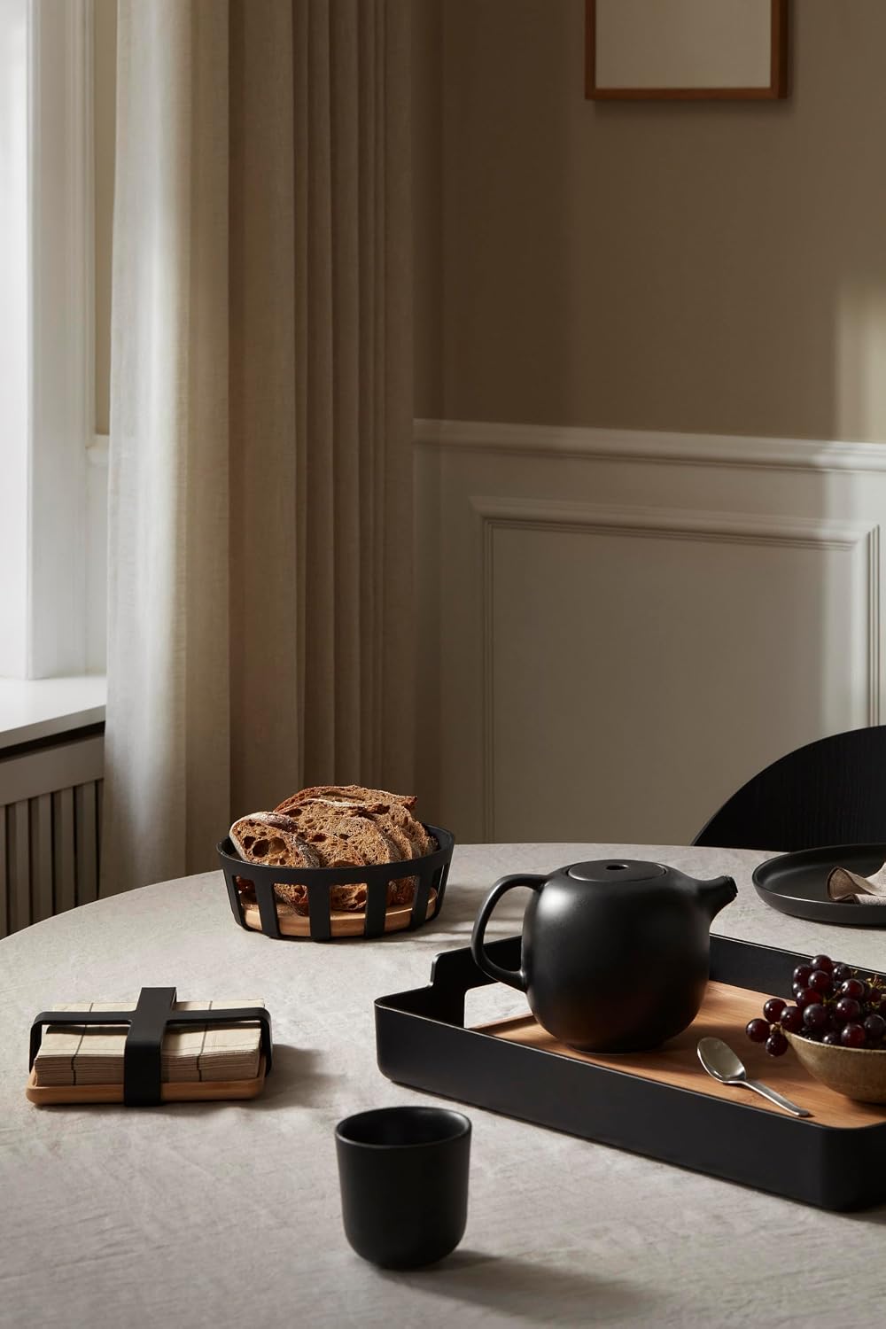 Eva Solo | Nordic kitchen Bread basket | Stylish way to serve breakfast rolls...