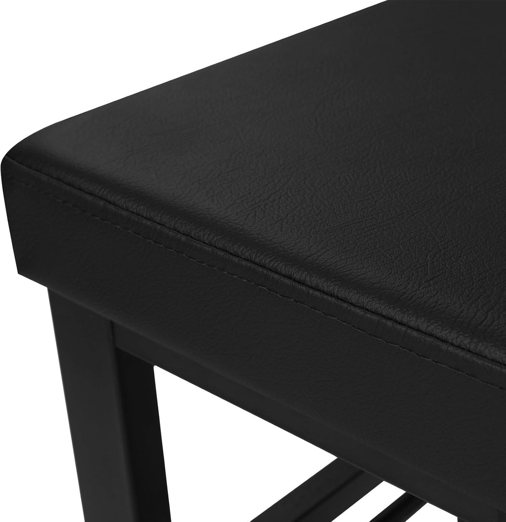 SONGMICS Shoe Bench, 3-Tier Storage Organizer, Foam Padded Seat