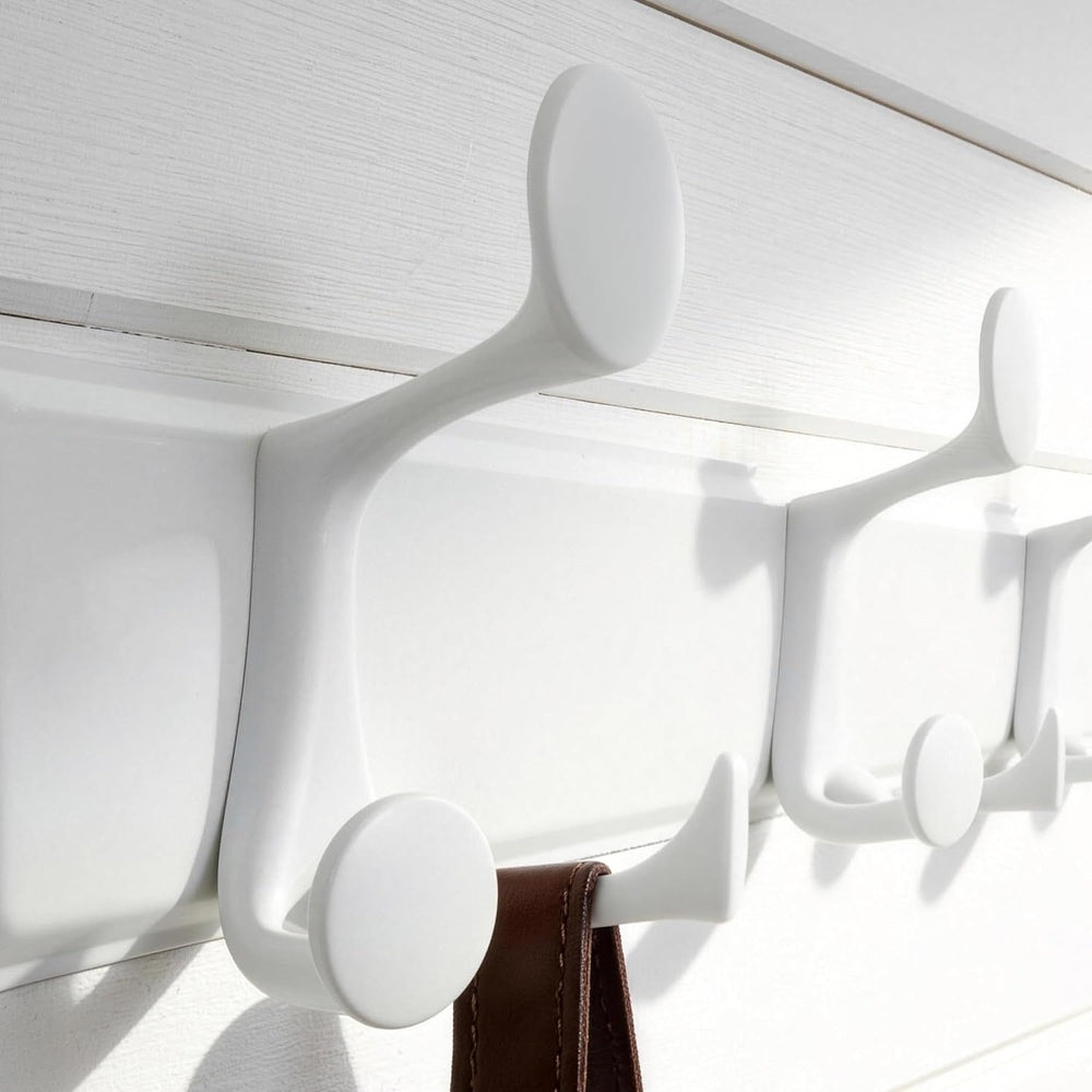 SKOLOO 15 Hooks Wall Mounted Coat Rack, 30 Inch Modern Coat Hanger for Entryw...