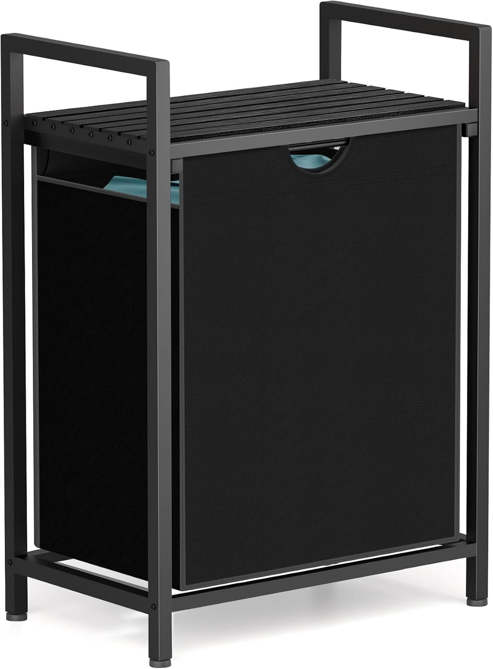 Laundry Sorter with Removable Bag, 16 Gallons Laundry Hamper with Adjustable