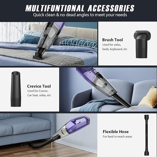 Handheld Vacuum Cordless – Car Vac Portable - Image 2