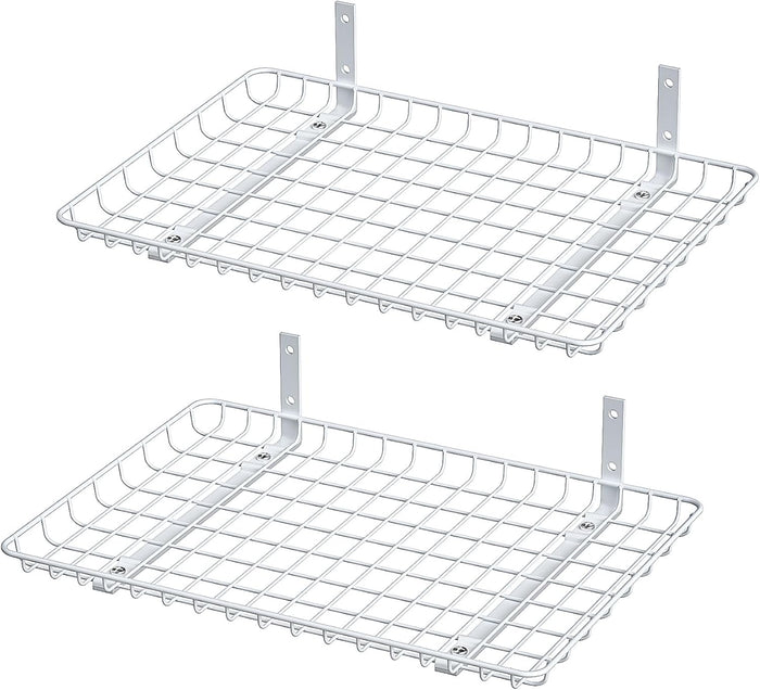 Ultrawall Wall Mounted Storage Shelf, Garage Wall Shelves 24x12 Inch