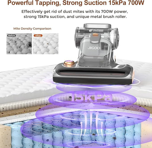 JIGOO T600 Bed Vacuum Cleaner - Image 2