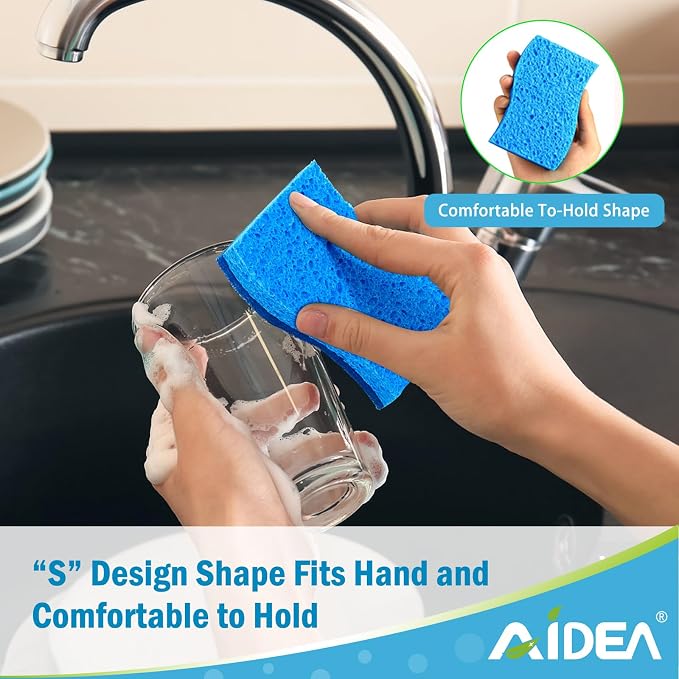 AIDEA Non-Scratch Scrub Sponge, Sponges - Image 7