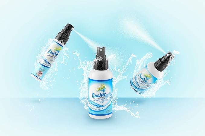 Flushie Pre-Toilet Spray for Poop Travel Size Toiletries Bathroom Spray for - Image 7