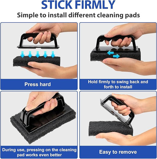 Skylarlife Scouring Pad Brush Cleaning Scrub - Image 2