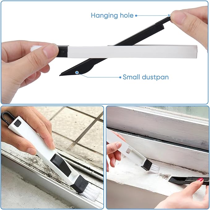 6Pcs Crevice Cleaning Brush, Cleaning Supplies Cleaning Brush Tools Crevice - Image 7