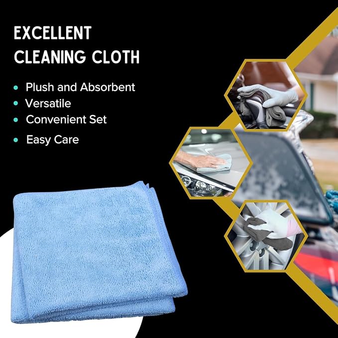 Single Microfiber Cleaning Cloth 40x40 cm - Image 8