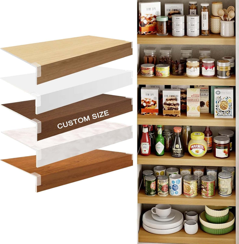 Custom Size Wire Shelf Covers for Pantry, Preventing Leakage of Items & R...