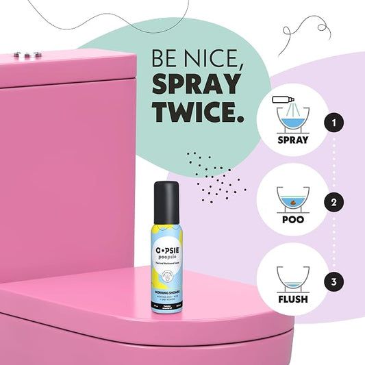 Oopsie Poopsie Pre-Poo toilet spray, discreet & portable original odor - Image 2
