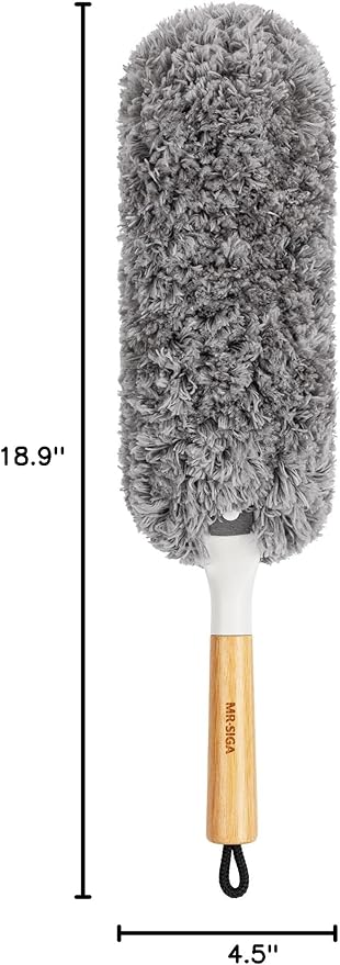 MR.SIGA Lint Free Microfiber Duster, Washable and Reusable Duster - Image 8