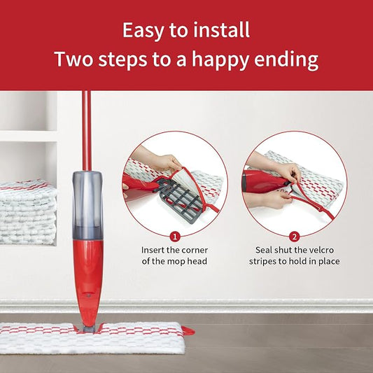 5 Pack Microfiber Mop Refills - Image 2