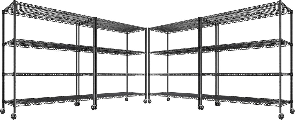 REIBII 55.5''W Heavy Duty Metal Shelves