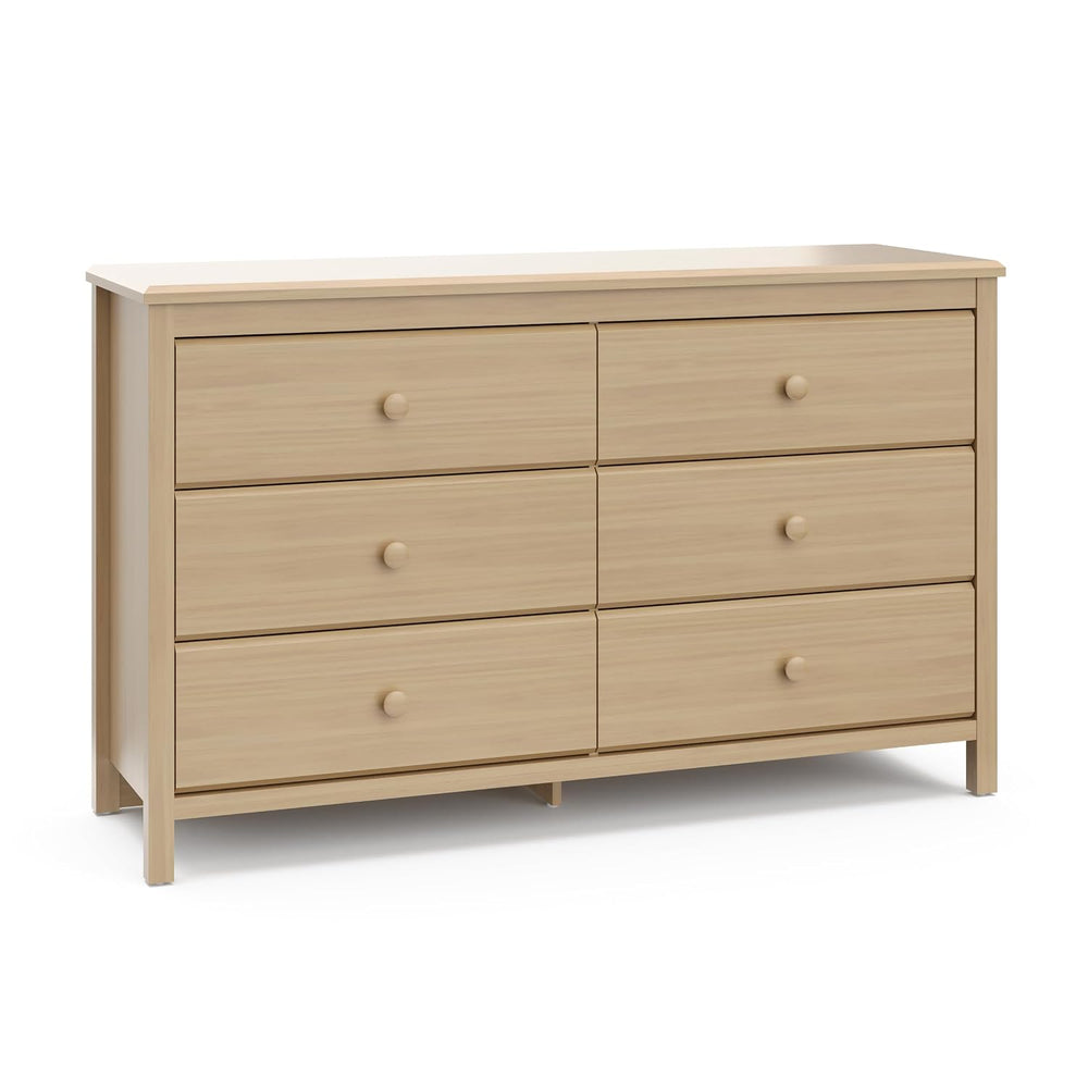 Storkcraft Alpine 6-Drawer Dresser, Driftwood