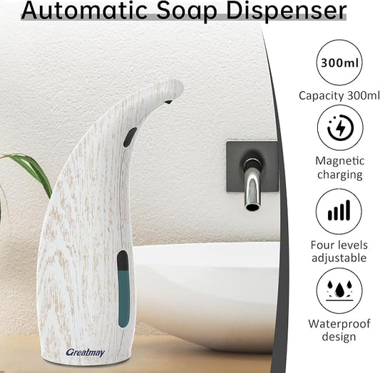 Adjustable Automatic Soap Dispenser Touchless, 4 Adjustable Levels Touchless - Image 2