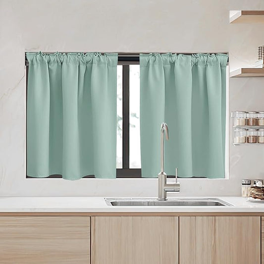 RYB HOME Kitchen Window Curtains - Image 2