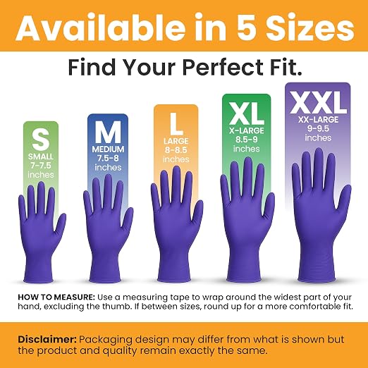 SafeWay Nitrile Disposable Gloves — Multi-Purpose Powder-Free, Medical Use - Image 7
