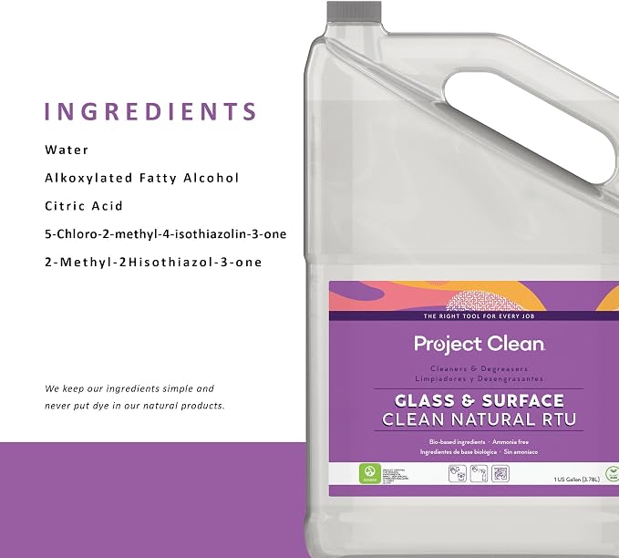 Commercial Industrial Glass & Surface Clean, Non-Toxic Biodegradable - Image 6
