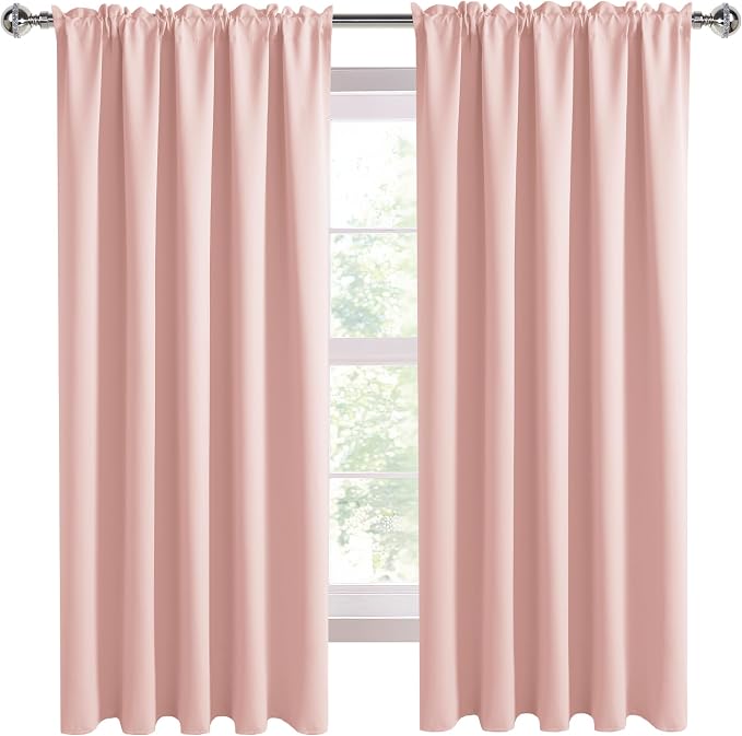 DWCN Blackout Curtains for Living Room Thermal Insulated, Energy Saving & Noise - Image 9