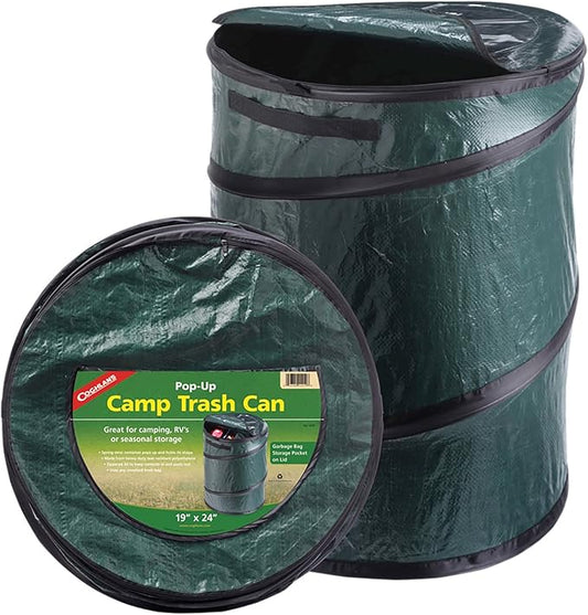 Coghlan's Pop-Up Lightweight Trash Can – Collapsible Waste Bin - Image 2
