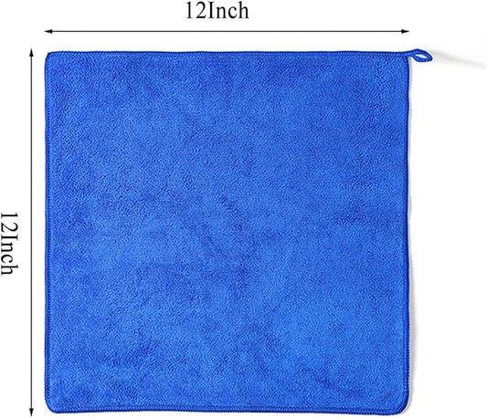 Microfiber Cloth 6Pack Cleaning Rags Absorbant Lint Free Cloth - Image 2
