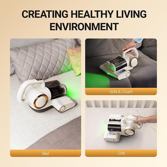 FEPPO Mattress Vacuum Cleaner, 16Kpa Bed Vacuum Cleaner - Image 7