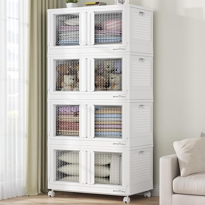 BROVIEW 400 Qt Stackable Storage Bins - Image 8