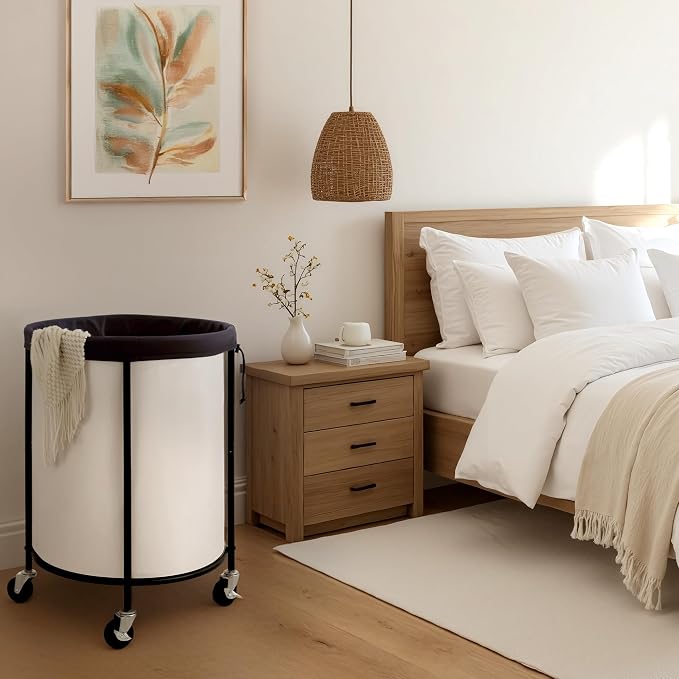 StorageWorks Rolling Laundry Basket, Laundry Hamper - Image 6
