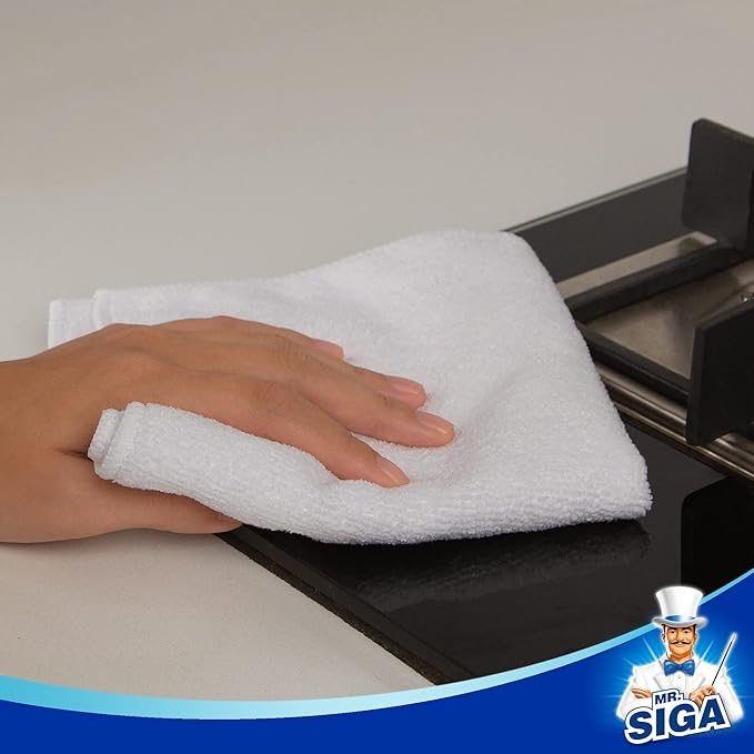 MR.SIGA Microfiber Cleaning Cloth, All-Purpose Microfiber Towels, Streak Free - Image 7